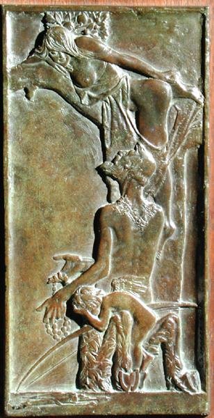 Nimf en sater, ca. 1930 door Charles Sergeant Jagger