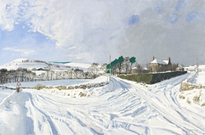 Newhall, 2011 (olieverf op doek) door Charles Simpson