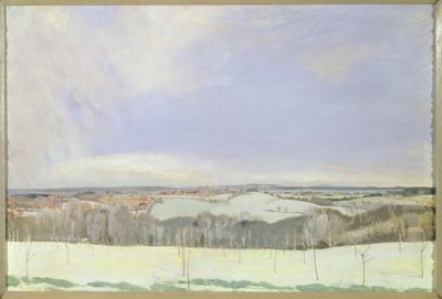 De Weald Winter door Charles Sims