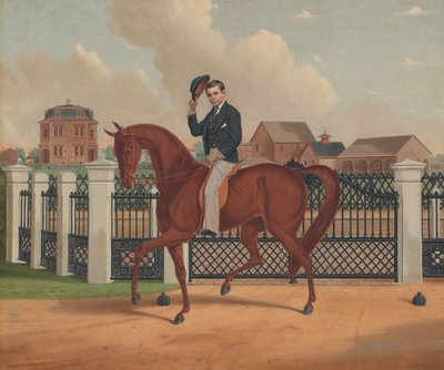 George Franklin Archer en de Archer-residentie door Charles Spencer Humphreys