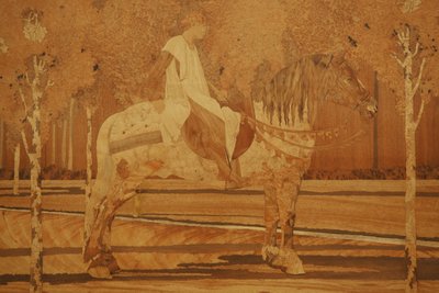 De dame en de eenhoorn, 1925 door Charles Spindler