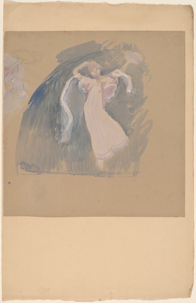 Figurenstudies door Charles Sprague Pearce