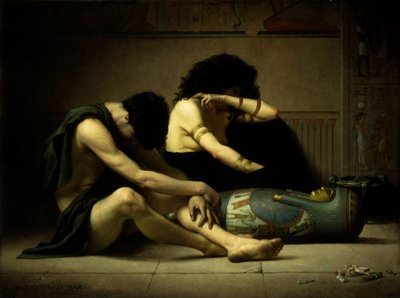 Klaagzangen over de Dood van de Eerstgeborene van Egypte door Charles Sprague Pearce