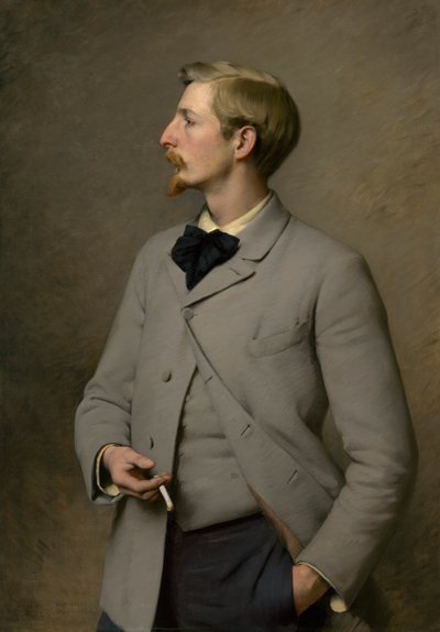 Paul Wayland Bartlett, ca. 1890 door Charles Sprague Pearce
