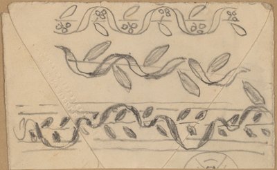 Studies voor Randontwerpen door Charles Sprague Pearce