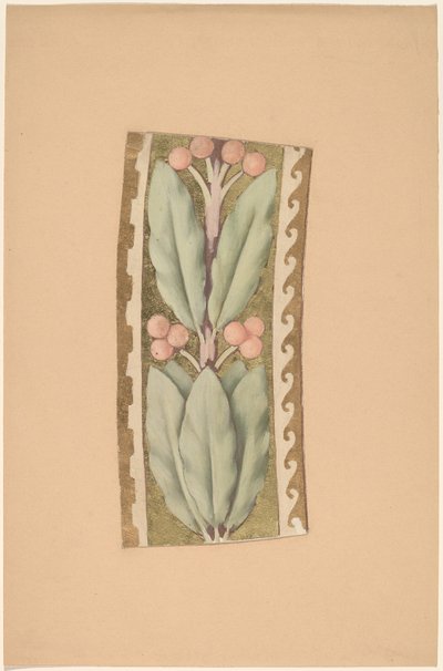 Studie voor een Randontwerp door Charles Sprague Pearce