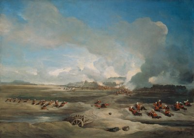 De bestorming en verovering van het Noordfort, Peiho, op 21 augustus 1860, 1860 door Charles Stewart Hardinge