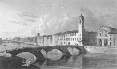 Pisa, 1818 door Charles Theodosius Heath