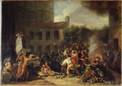 Inname van de Bastille, 14 juli door Charles Thevenin