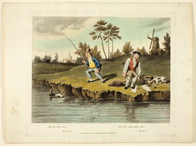 Vreugden van het vissen door Charles Turner