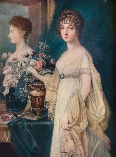 Elizabeth, gemalin van Alexander I, 19e eeuw, 1917 door Charles Turner