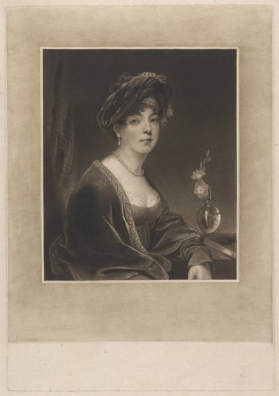 Elizabeth Levenson-Gower, hertogin van Sutherland door Charles Turner