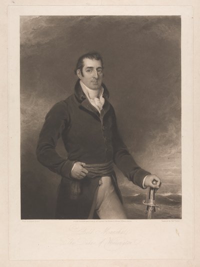 Veldmaarschalk, De Hertog van Wellington door Charles Turner