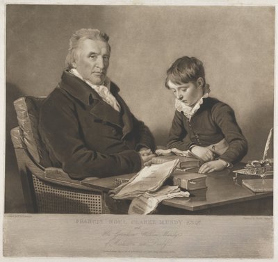 Francis Noel Clark Mundy en zijn kleinzoon, William door Charles Turner