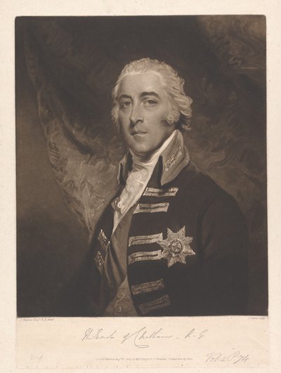 John Pitt, 2e graaf van Chatham door Charles Turner