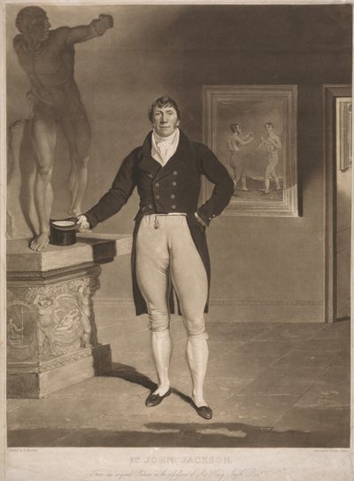 De heer John Jackson door Charles Turner