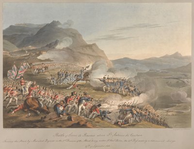 Nr. 2  Slag bij de Sierra de Basaco boven St. Antonio de Cantaro door Charles Turner