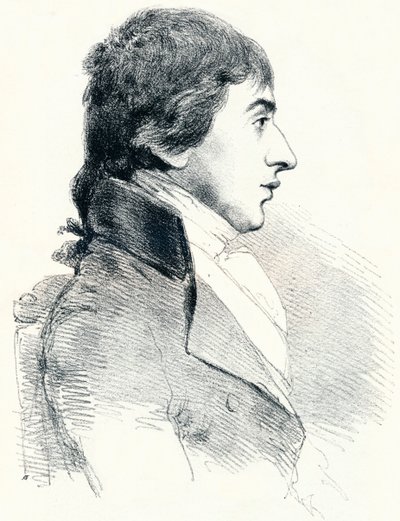 Portret van JMW Turner door Charles Turner