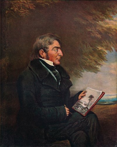 Portret van JMW Turner, ca. 1841, 1904 door Charles Turner