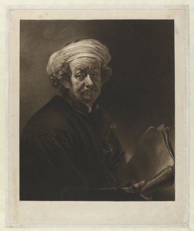 Rembrandt als Paulus door Charles Turner