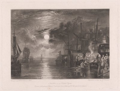 Shields, aan de rivier de Tyne door Charles Turner