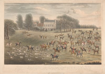 De Hampshire Hunt door Charles Turner