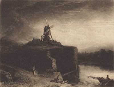 De molen door Charles Turner
