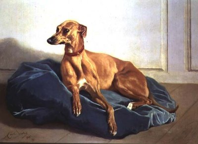 Studie van een hond door Charles Verlat