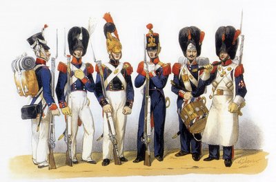 Uniformen van het Franse leger: Nationale Garde (Infanterie) door Charles Vernier