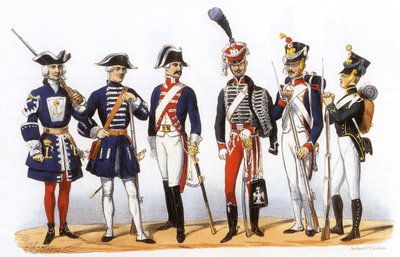 Uniformen van het Franse leger: Speciale Garde door Charles Vernier