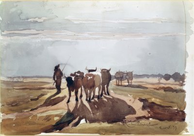 Die Ochsen von Charles Vuillermet