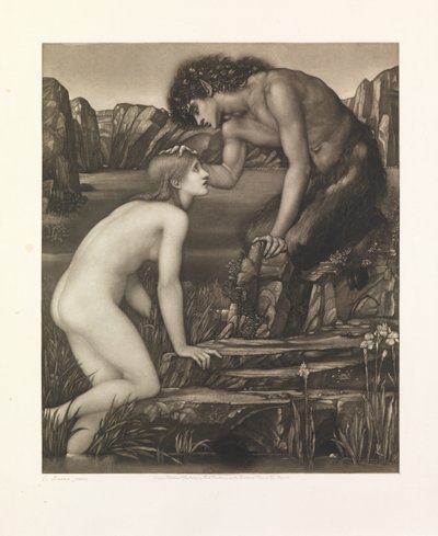 Pan en Psyche door Charles W. Campbell