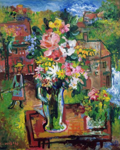 De kleine tuin door Charles Walch