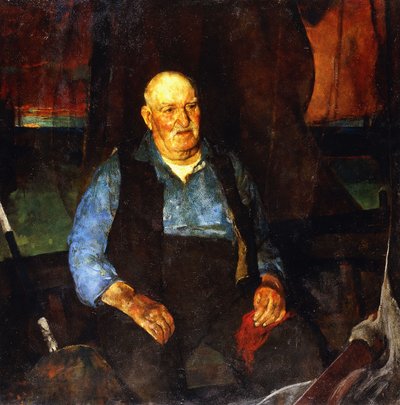 Eerste stuurman door Charles Webster Hawthorne