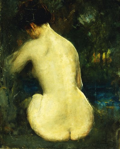 Naakt door Charles Webster Hawthorne