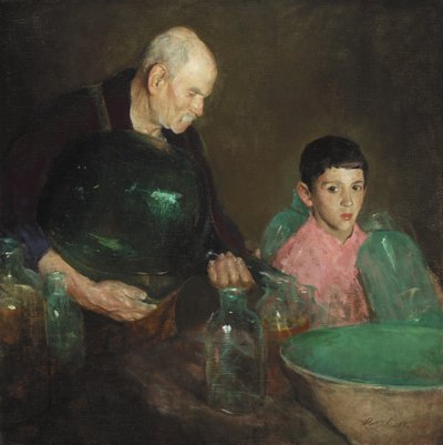 Olie raffineren door Charles Webster Hawthorne