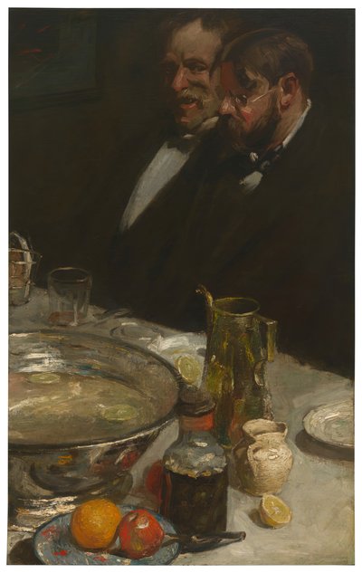 Het Verhaal De Diners, Plezieren van de Tafel, 1898 door Charles Webster Hawthorne