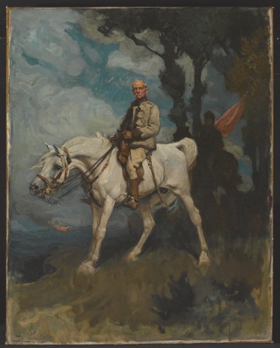 Generaal Sir Frederick Sleigh Roberts op zijn paard Vonolel, 1894 door Charles Wellington Furse