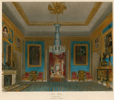 Antichambre, Carlton House, Londen, kijkend naar het noorden door Charles Wild