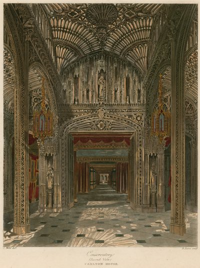 Conservatorium, Carlton House, Londen door Charles Wild