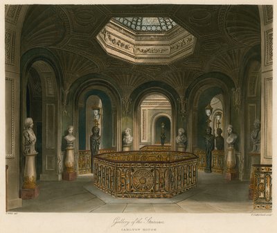 Galerij van de Trap, Carlton House, Londen door Charles Wild