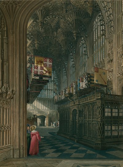 Henry 7e Kapel, Westminster Abbey, Londen door Charles Wild