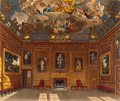 De Ontvangstkamer van de Koningin, Windsor Castle, uit 
