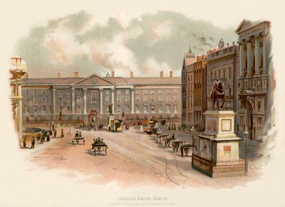 College Green, Dublin door Charles Wilkinson
