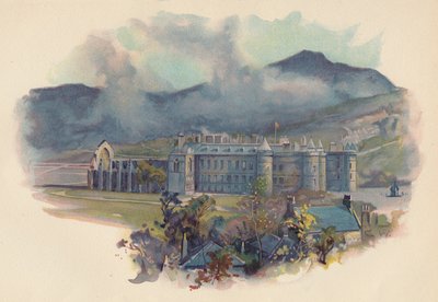 Holyrood Paleis door Charles Wilkinson