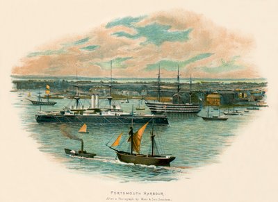 Haven van Portsmouth door Charles Wilkinson