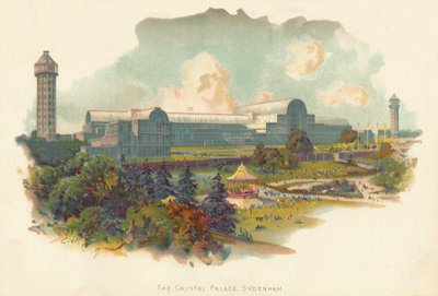 Het Crystal Palace, Sydenham door Charles Wilkinson