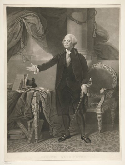 George Washington door Charles William Carter