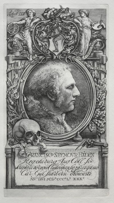 Hadeniana - Portret van Sir Francis Seymour Haden door Charles William Sherborn