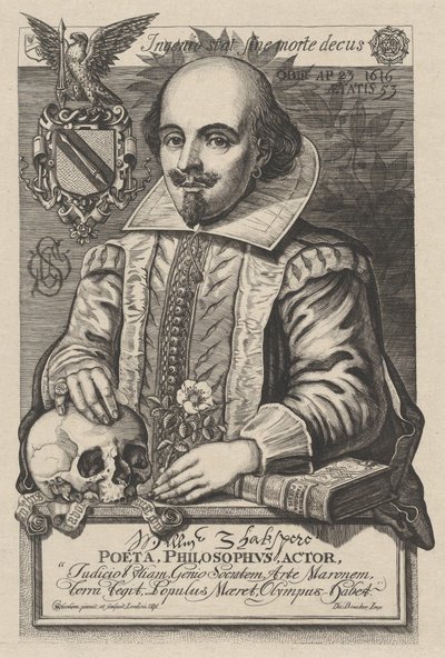 William Shakespeare door Charles William Sherborn